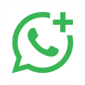 Portada whatsapp verde transparente 120x120